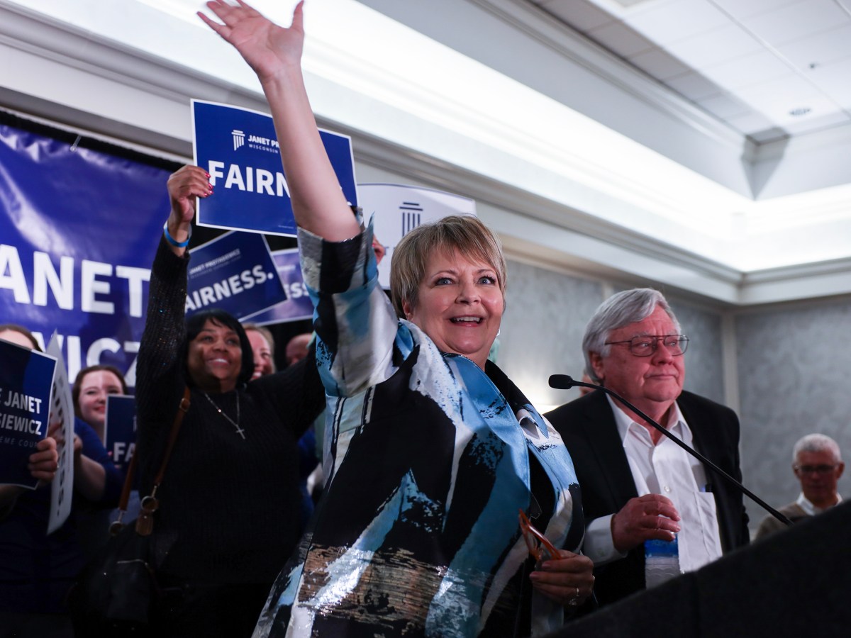 Photos: Janet Protasiewicz celebrates  Wisconsin Supreme Court seat win